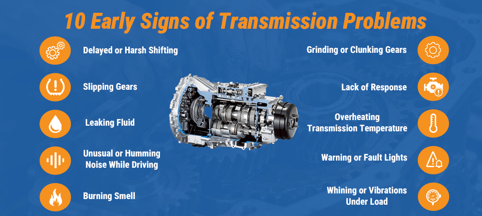 10 Early Signs of Transmission Problems You Shouldn't Ignore