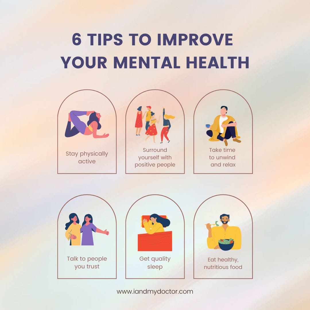 5 Simple Habits to Boost Your Mental Health - All the Docks What Are The Best Tips For Mental Health Improvement