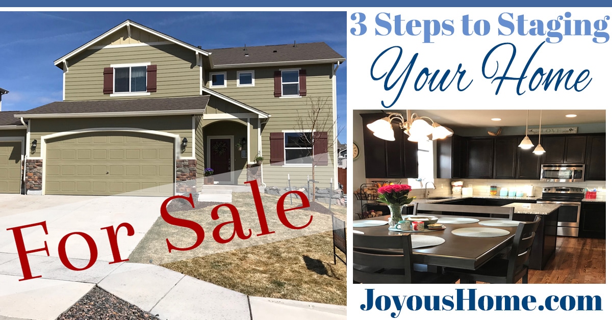 3 Steps on How to Stage Your Home for Sale | Joyous Home