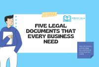 What Legal Documents Do I Need For Starting A Business