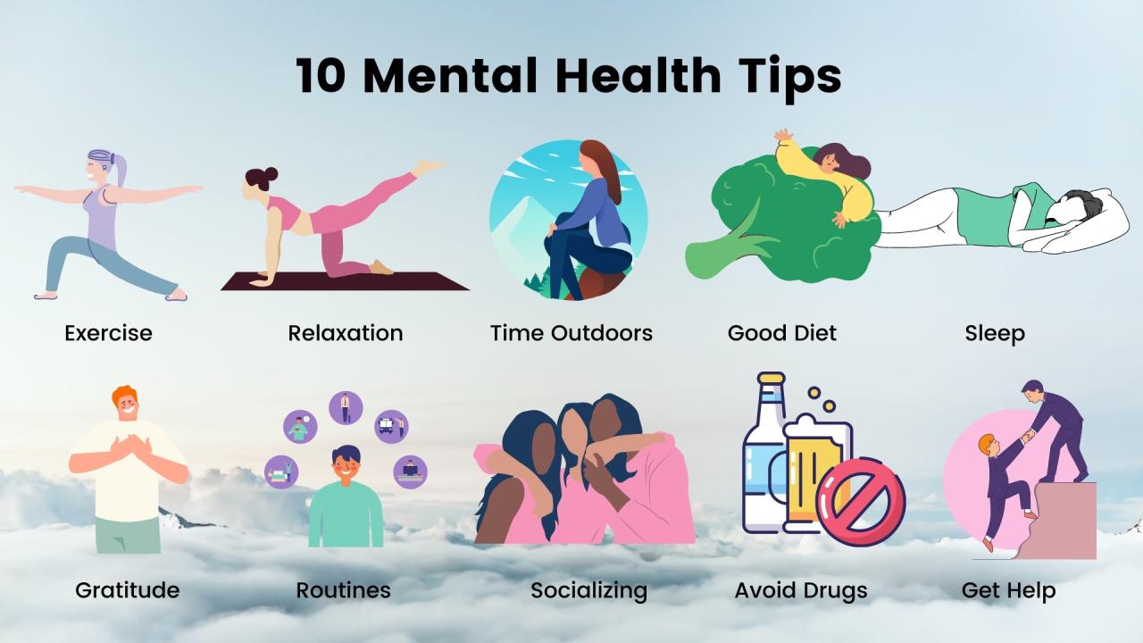 Mental Health Tips - Top 10 Ways to Improve What Are The Best Tips For Mental Health Improvement