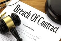 What Are The Consequences Of Breaching A Contract