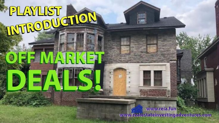 How To Find Off-Market Real Estate Deals