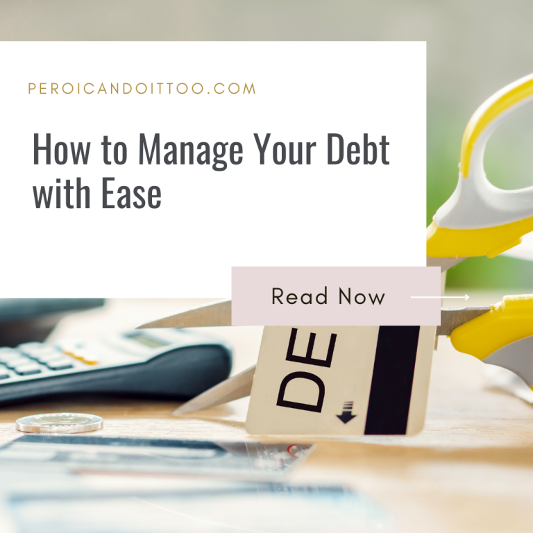 How To Manage Debt Effectively And Efficiently