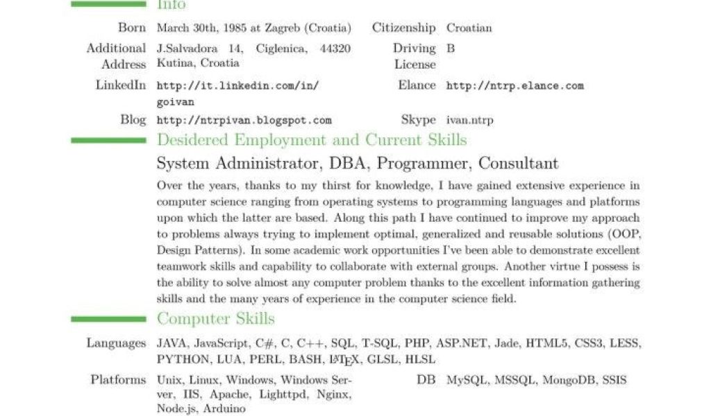 Format and design a professional resume layout by Shorouksaker | Fiverr