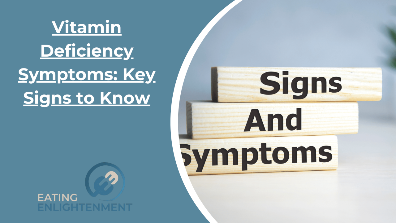What Are The Signs Of Vitamin Deficiency In Adults