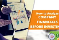 How To Analyze A Company Before Investing