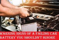 What Are The Signs Of A Failing Car Battery