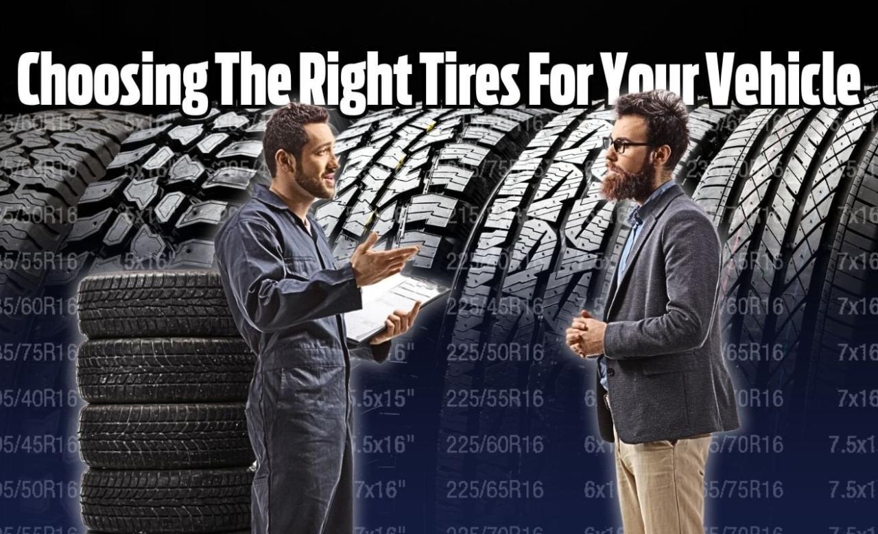 Tips For Choosing The Right Tires For Your Car