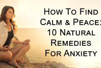 What Are The Best Natural Remedies For Anxiety